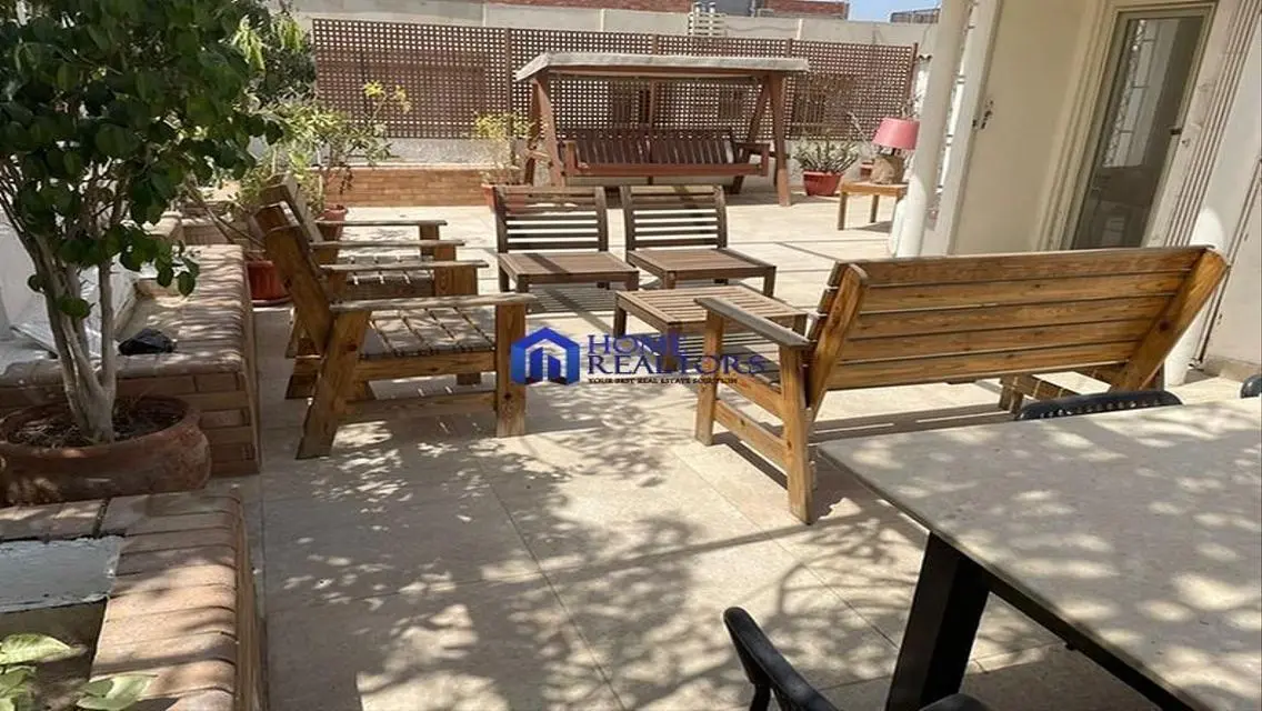 High Ceiling Penthouse For Rent In Maadi Sarayat