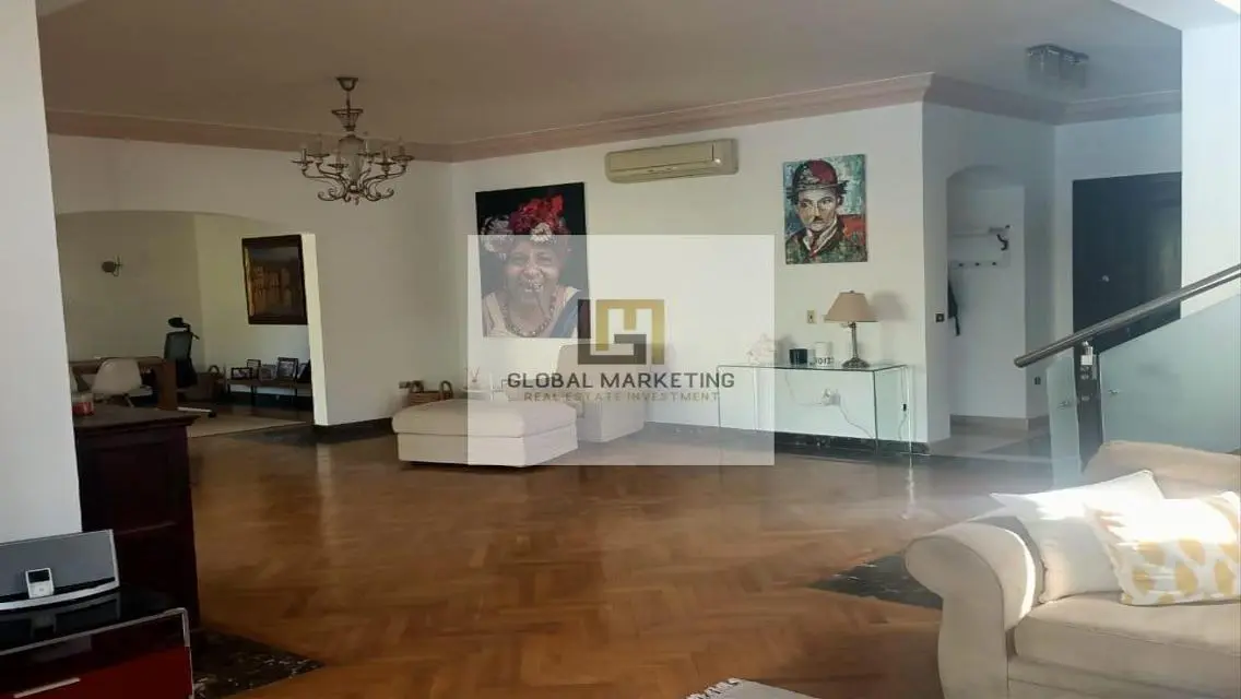 دوبلكس الترا مودرن للايجار بكمبوند قطامية ديونز