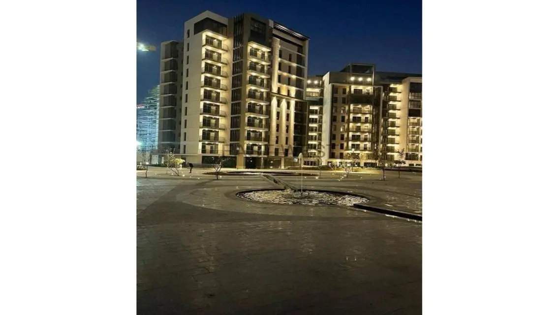 شقه للايجار ابراج زد فيو لاند سكيب بالمطبخ تكيفات