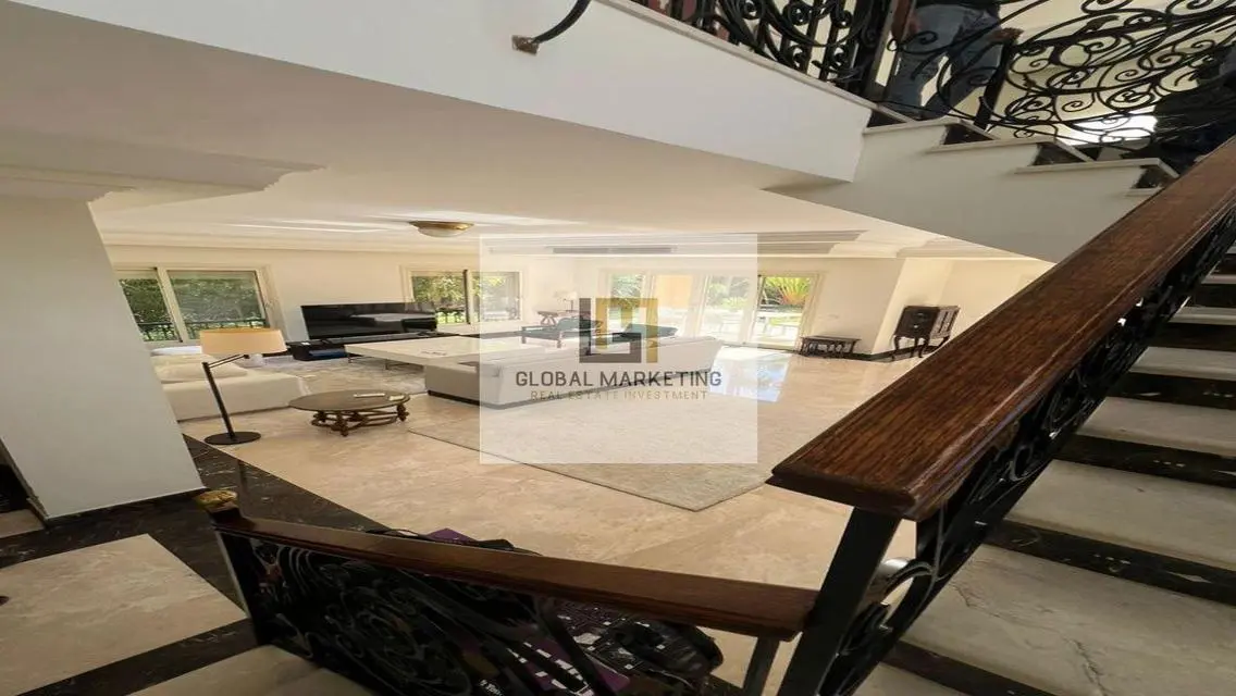Villa with swimming pool view, private garden