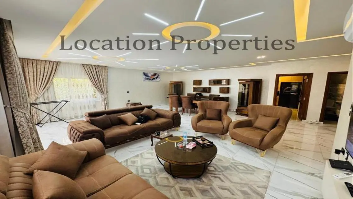 For rent a furnished hotel villa in Madinaty