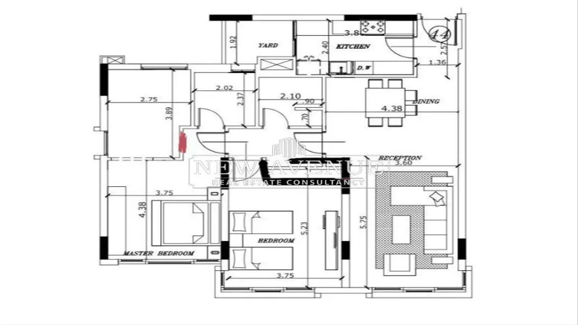Apartment Fully finished  With AC’s &amp; kitchen