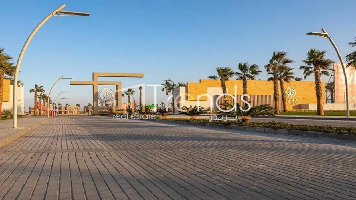 شاليه أرضي ب حديقه خاصه للبيع استلام فورى ازها