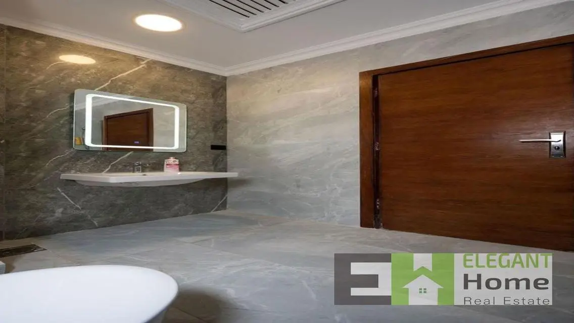 Luxury hotel villa with pool at Katameya Dunes