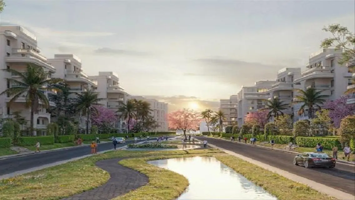 Apartment 3bed in New Capital view Lagoon Over8Y