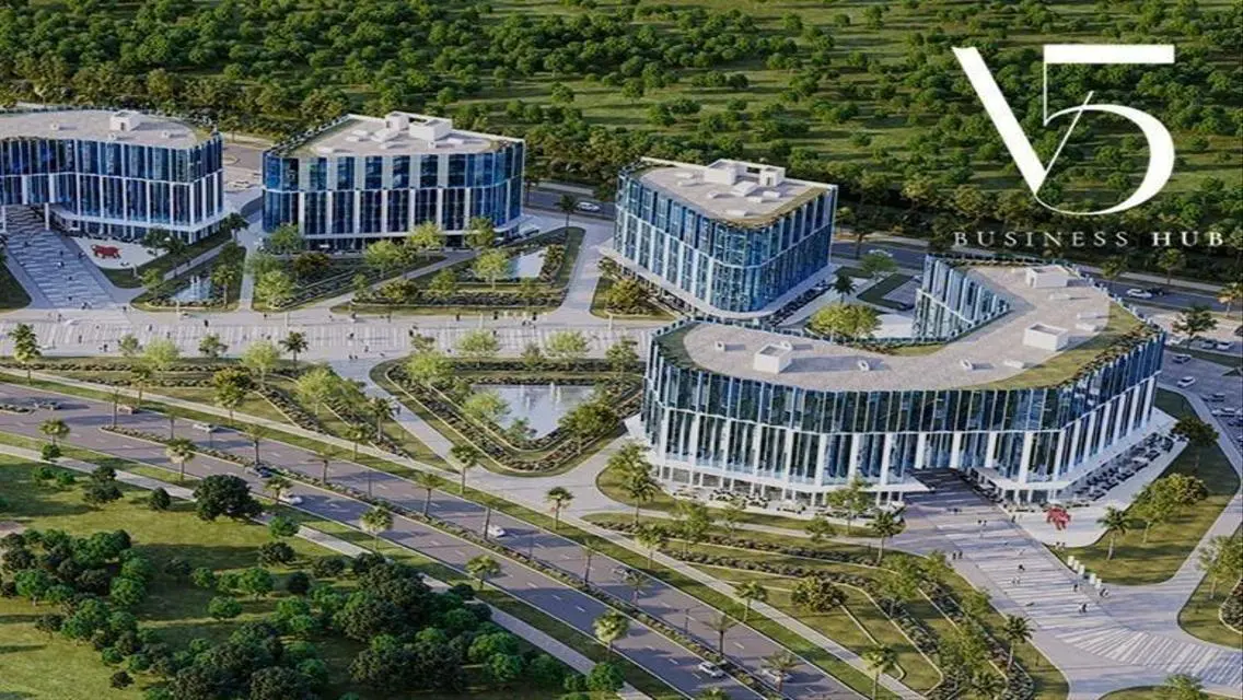 مكتب 76متر للبيع في V5 Business Hub بالقرية الذكية
