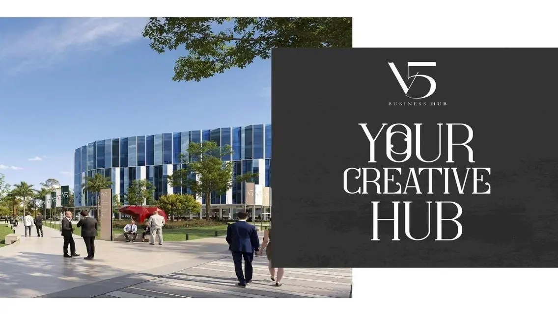 مكتب 146 متر للبيع في V5 Business Hub بالقرية الذكية