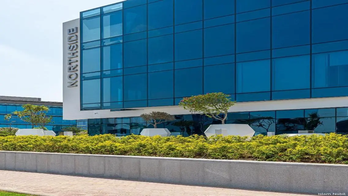 مكتب 75 متر للبيع في مبنى Northside – موقع استراتيجي بالقرية الذكية