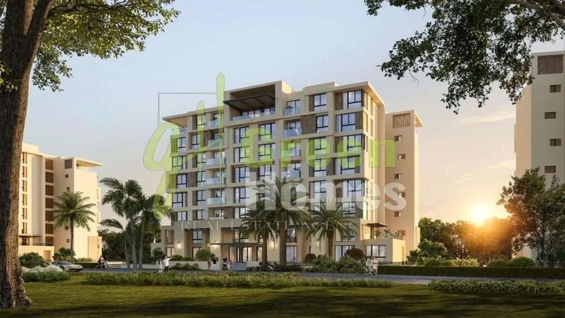 Modern Green Home with Ample Space