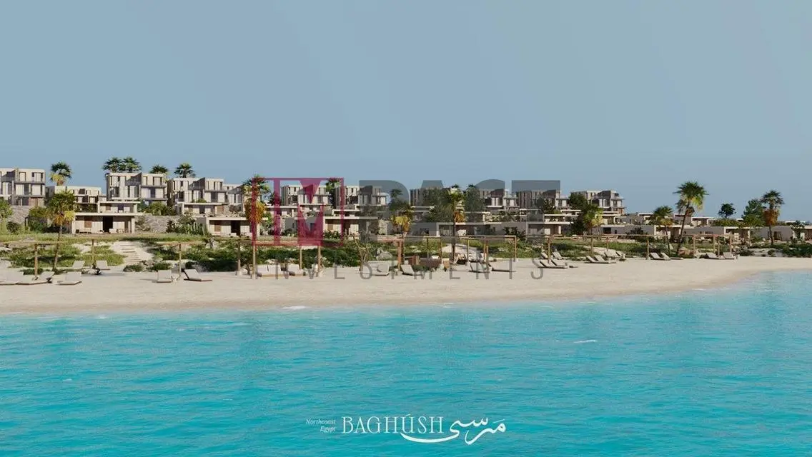 باميز فيو بمرسى باجوش باطلاله علي البحر مباشرا قسط