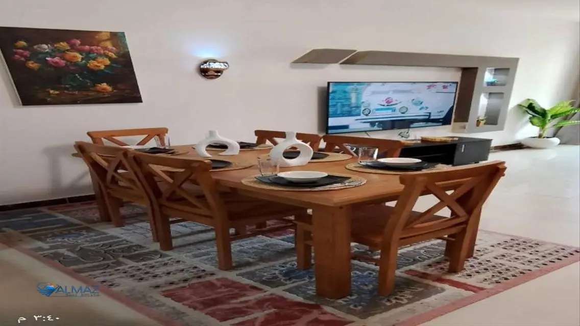 Furnished duplex for rent in Porto New Cairo